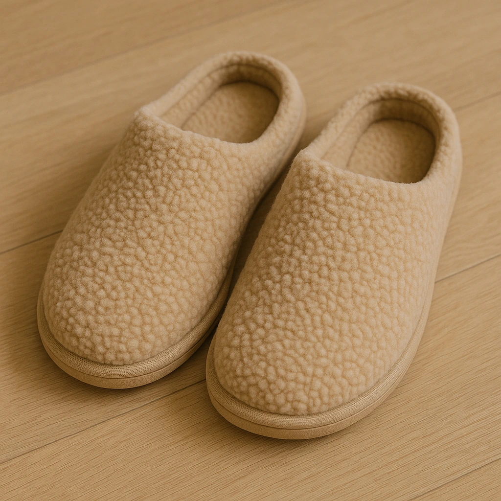 Pantuflas con suela de agarre